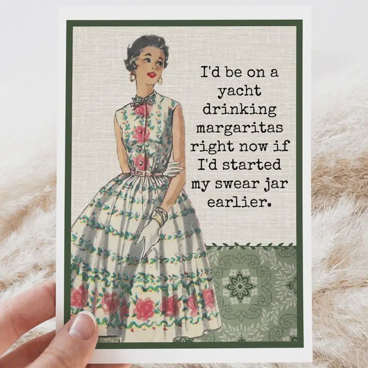 Raven’s Rest Swear Jar Card