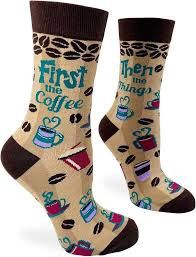 Fabdaz First Coffee Socks