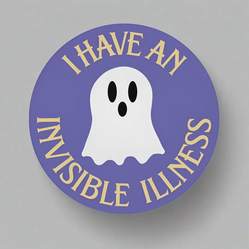 Rad Girl Creations Invisible Illness Sticker