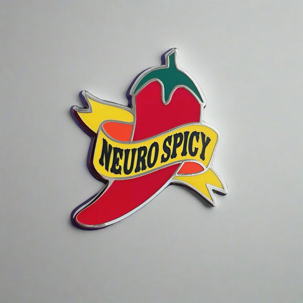 Rad Girl Creations Pin Neurospicy