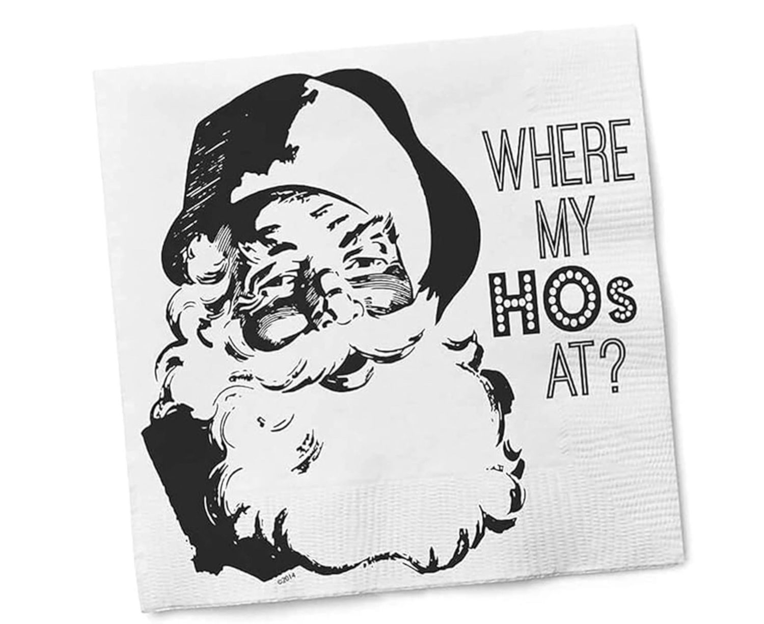 Where My Ho’s At? Cocktail Napkins