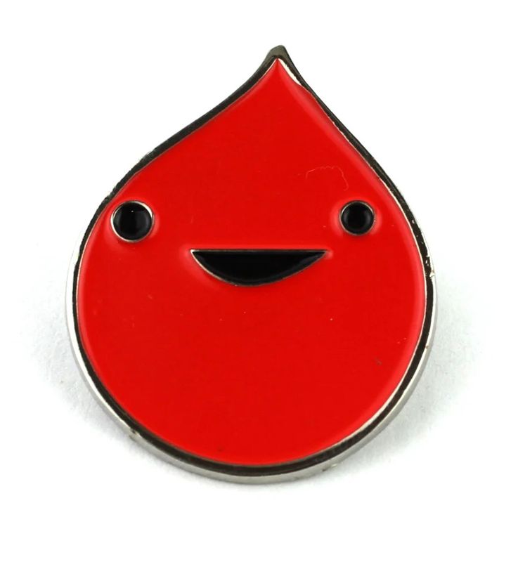 I Heart Guts Blood Pin