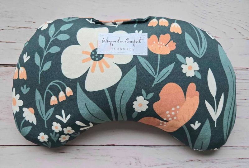 Wrapped In Comfort - Organic Cotton Heating Pad - Bean Shaped