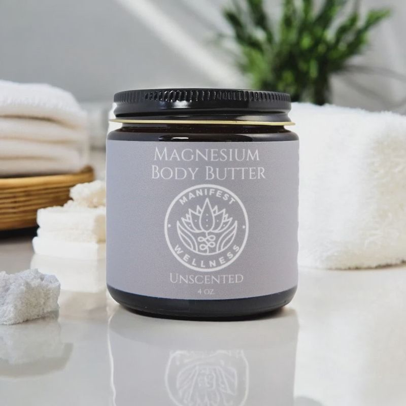 Manifest Wellness Magnesium Unscented Body Butter