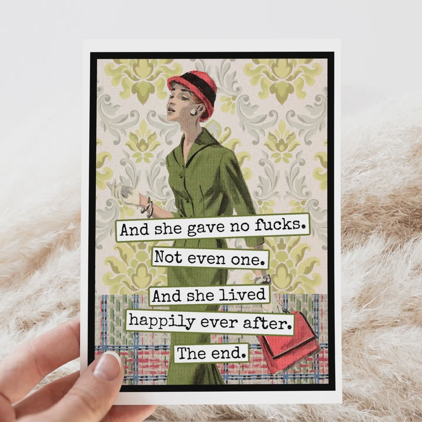 Raven’s Rest She Gave No Fucks Card