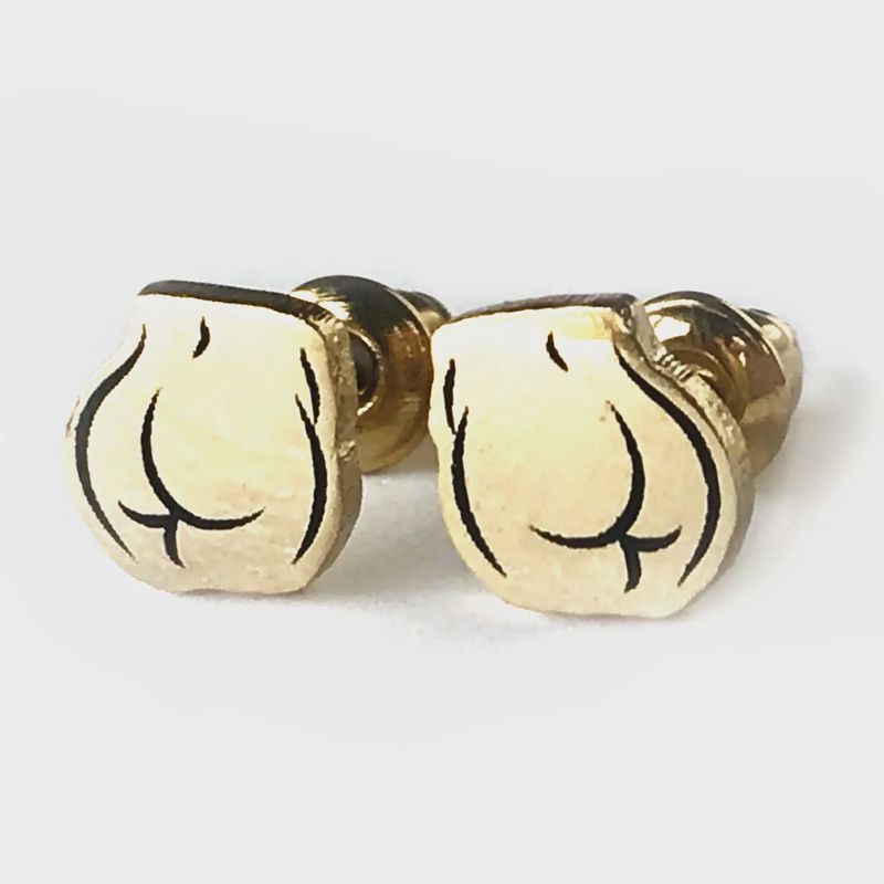 Boss Dotty Butt Stud Earrings