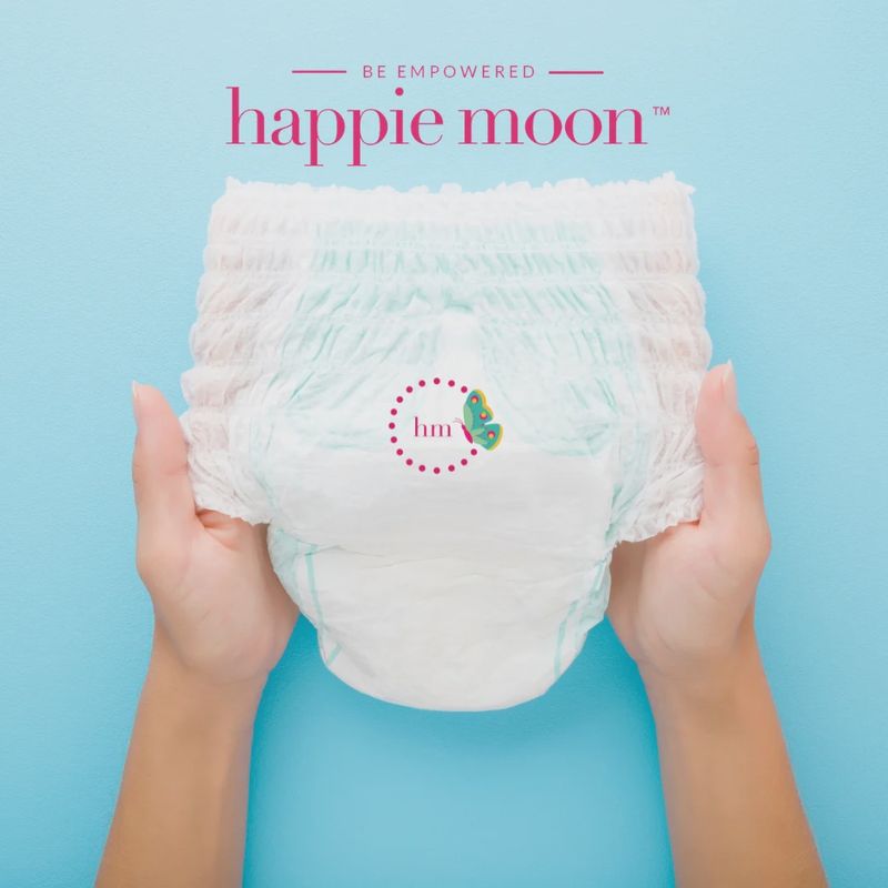 Happie Moon Overnights Disposable Period Underwear for Tweens and Teens