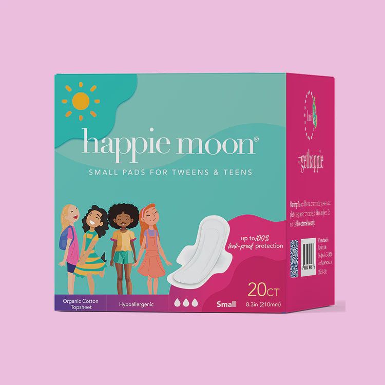 Happie Moon Small Pads for Tweens and Teens