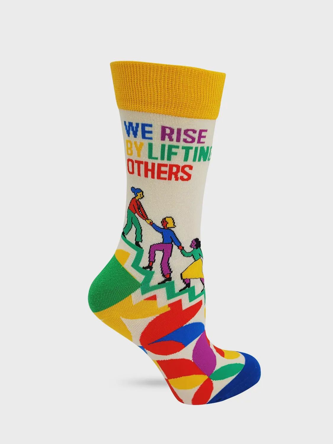 Fabdaz - We Rise By Lifting Others Crew Socks