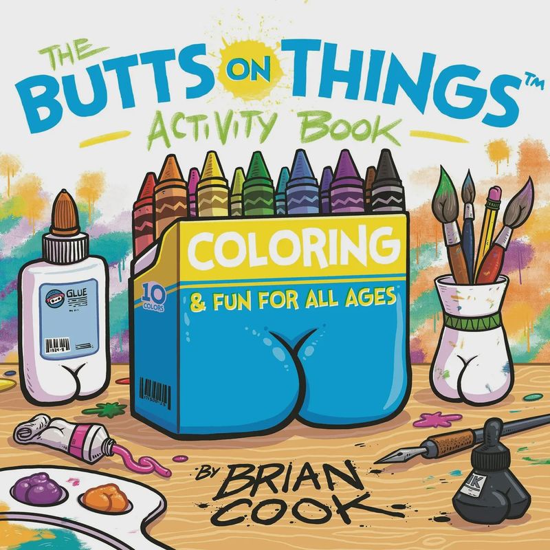 Butts On Things Activity Book