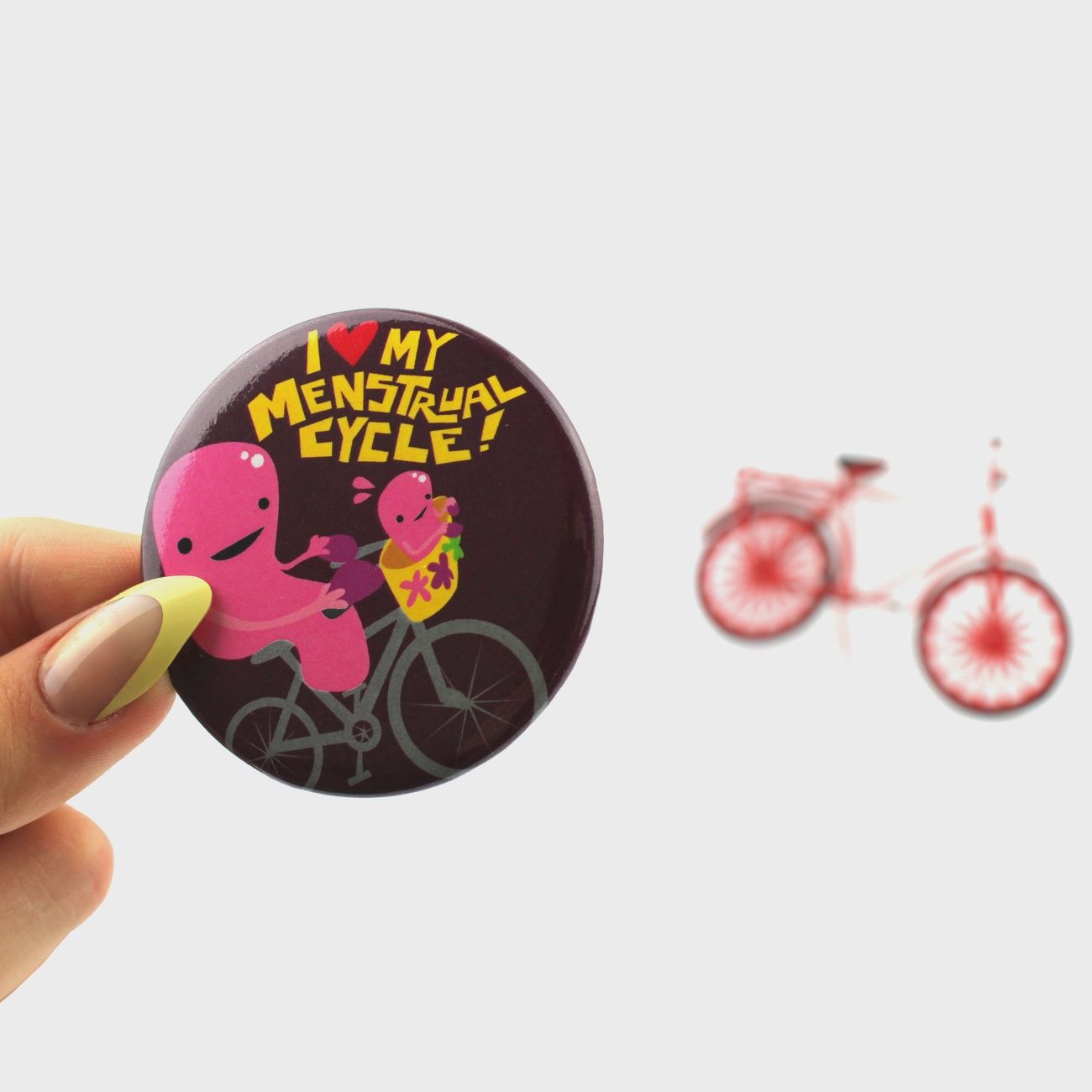 I Heart Guts I Love My Menstrual Cycle Magnet