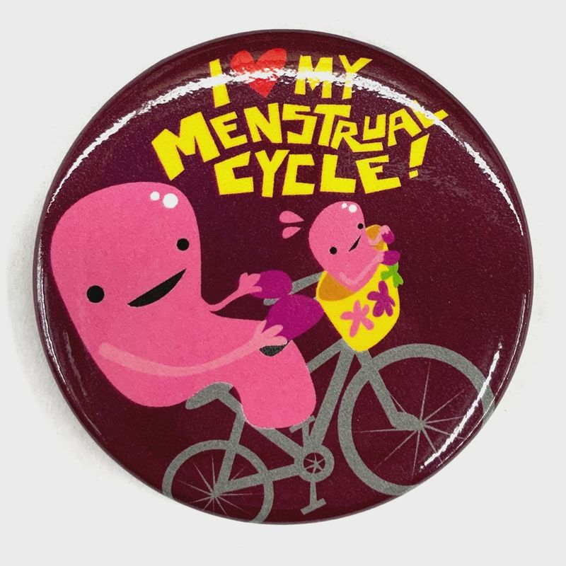 I Heart Guts I Love My Menstrual Cycle Magnet