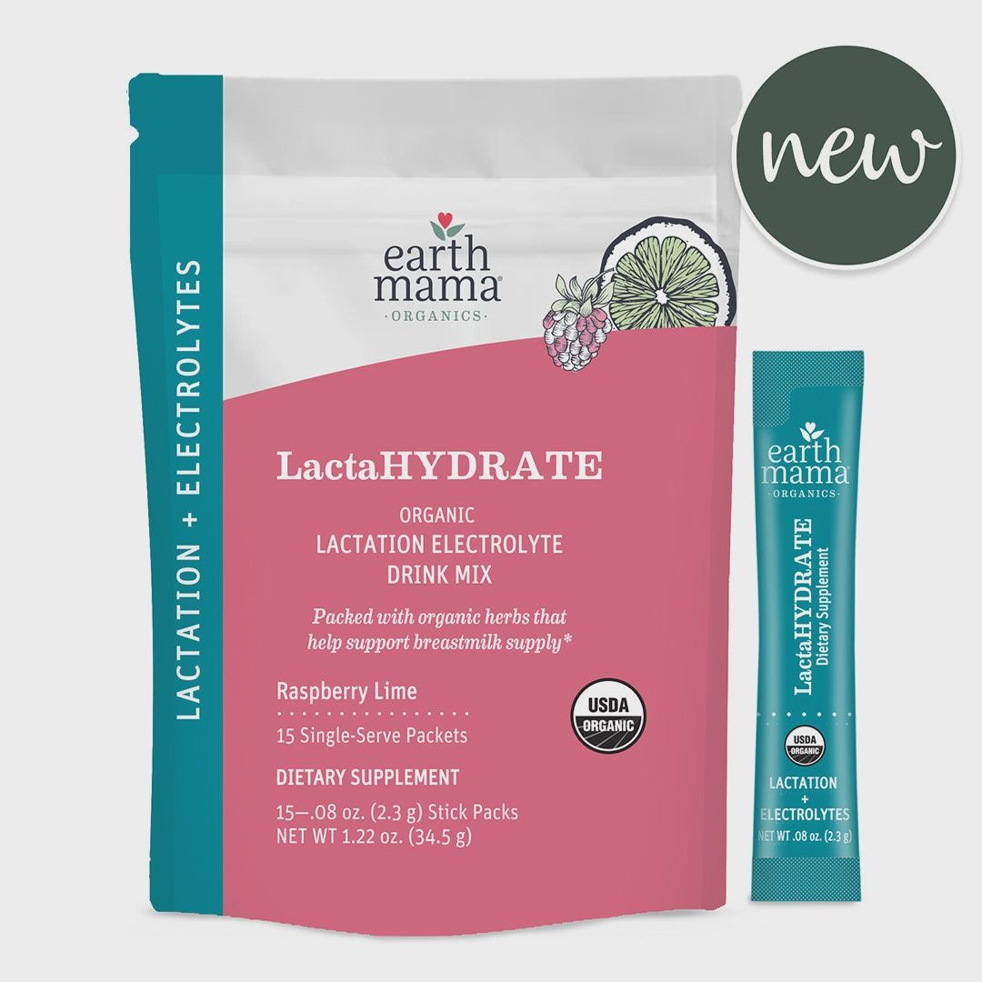 Earth Mama Lactahydrate Organic Lacatation Electrolyte Drink Mix