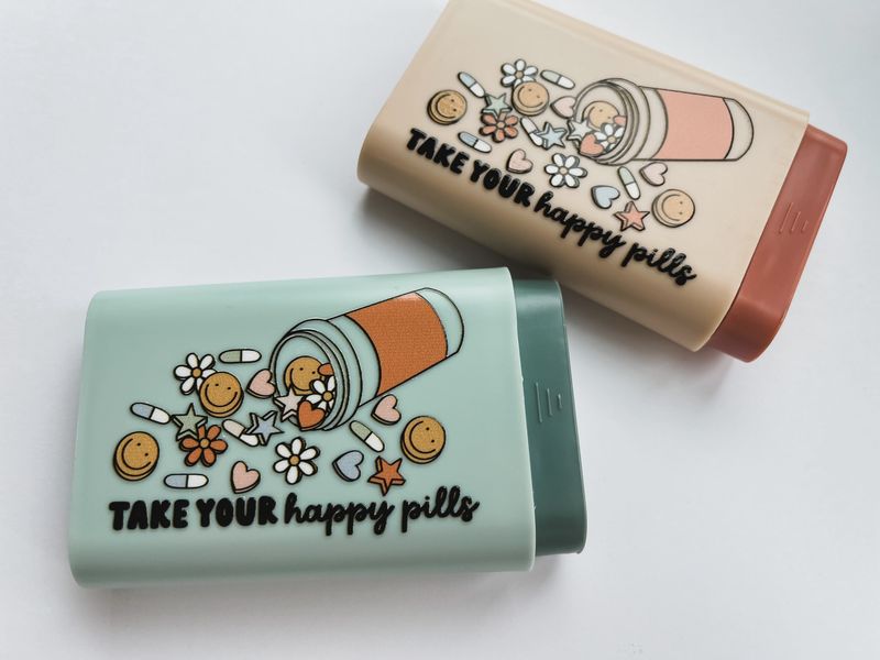 Boho + Babe - Take Your Happy Pills Container