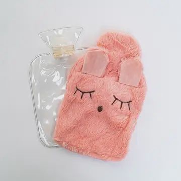 Eco Period Hot Water Bottle and Plush Bunny Cover