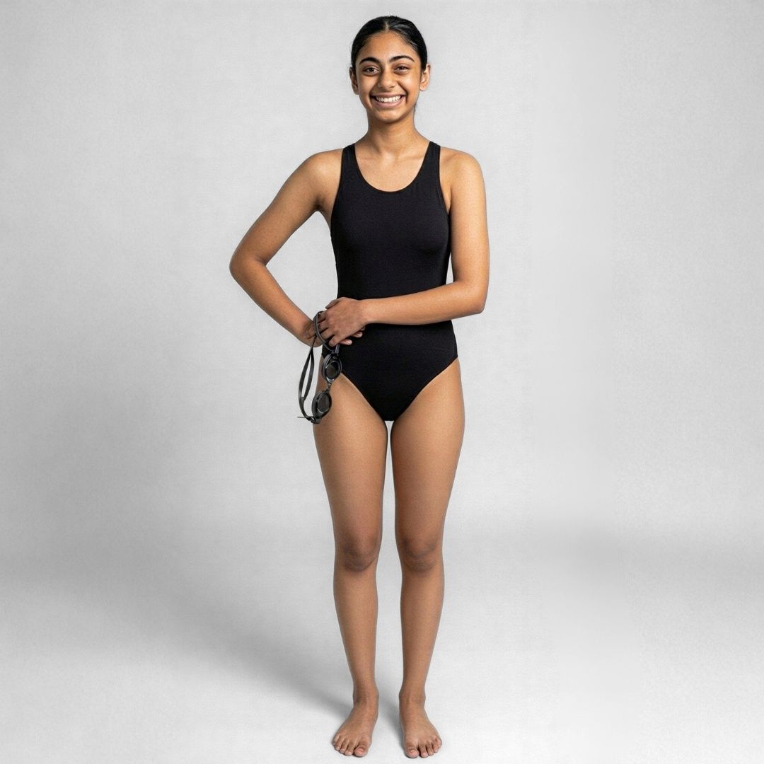 Eltee One Piece Period Performance Swimsuit for teens