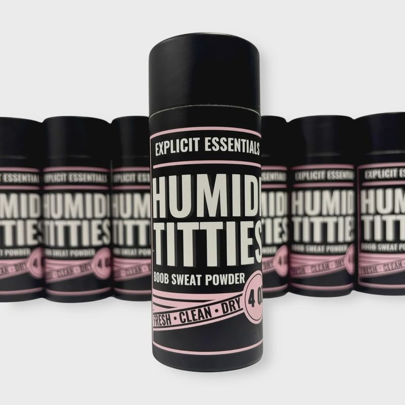 Explicit Essentials Humidi Titties Boob Sweat Powder