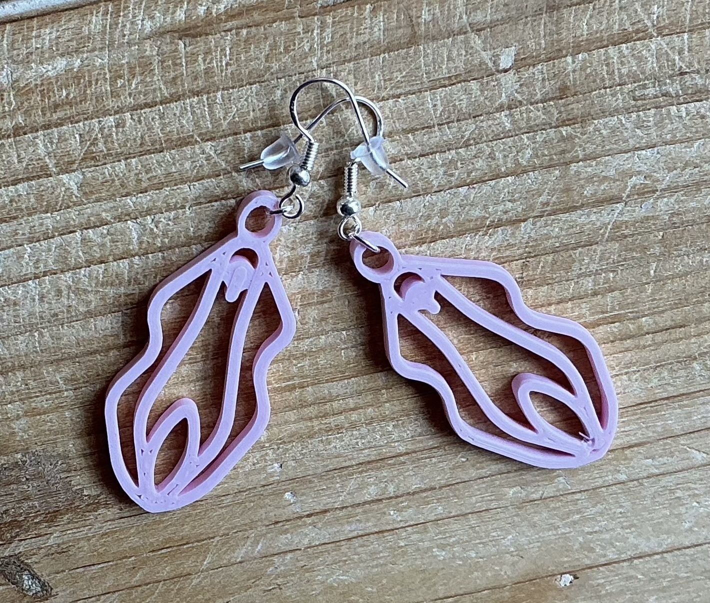 Lady Parts Vulva Earrings
