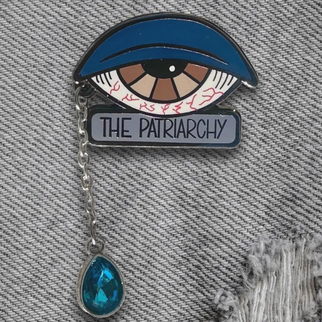 Shecanter Tears of the Patriarchy Enamel Pin