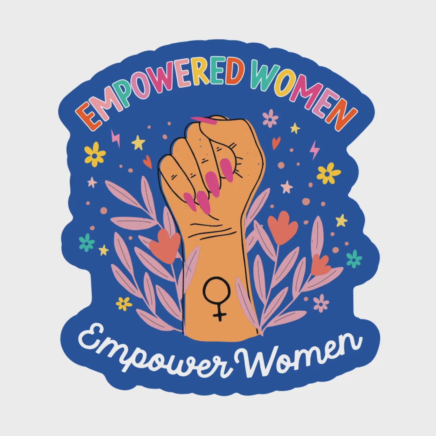 Empowered Women Sticker