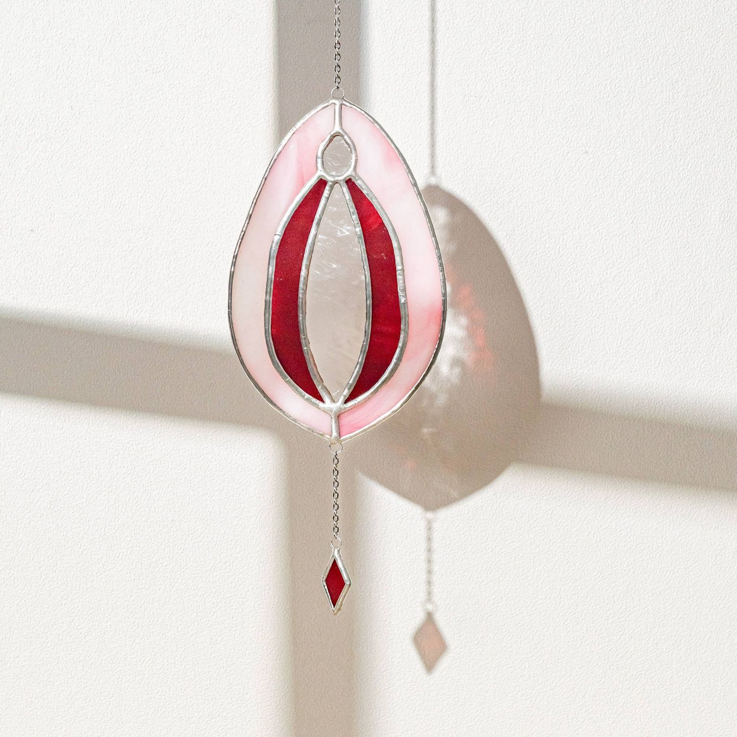 Stained Glass Vagina Wall Art For Playful Home DecorF10