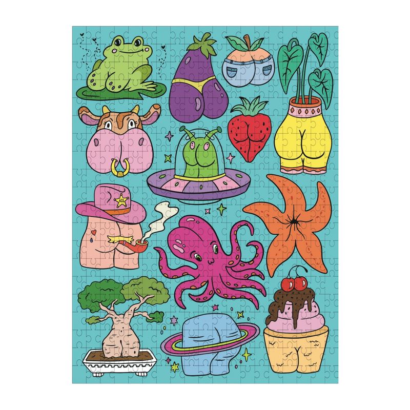 Butts Puzzle (funny gifts, cheeky puzzle)