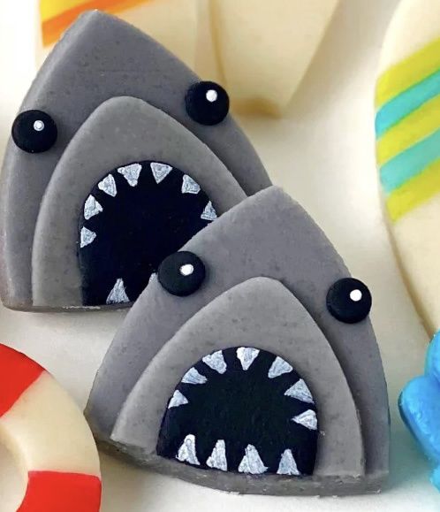 Marzipops Shark &amp; Blood  Drop Duets