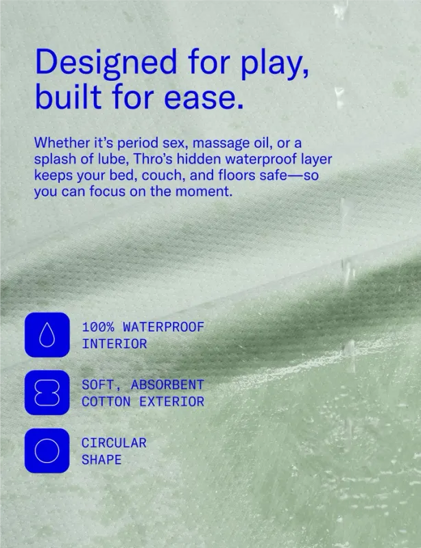 Dame Thro Waterproof Sex Blanket