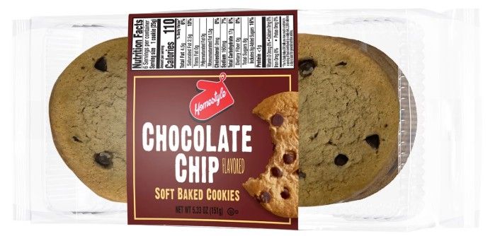 Chocolate Chip Cookies 6 pack - Homestyle