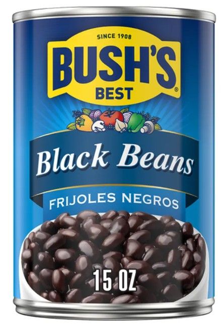 Bush's Best Black Beans 15oz Can