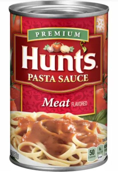 Hunt's Meat Pasta Sauce 24oz Can