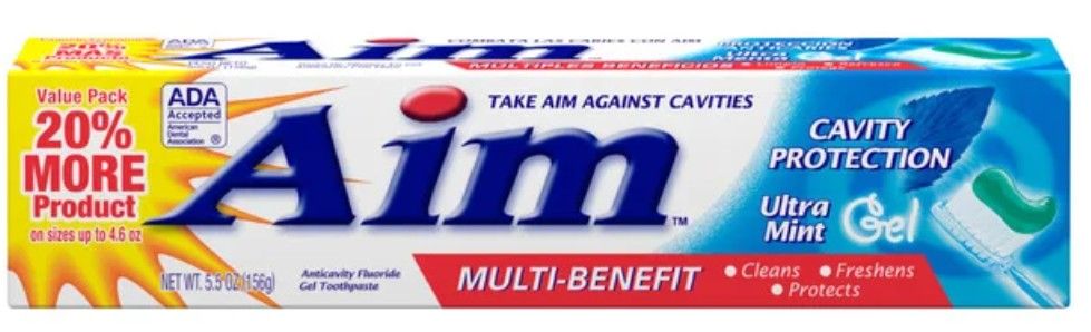 AIM FULL SIZE TOOTH PASTE TUBE