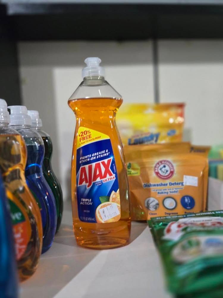 AJAX LARGE ORANGE DISH SOAP