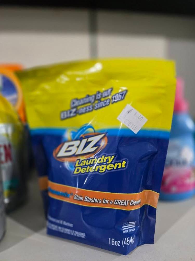 BIZ LAUNDRY DETERGENT 16OZ