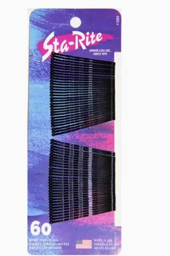 BOBBY PINS BLACK