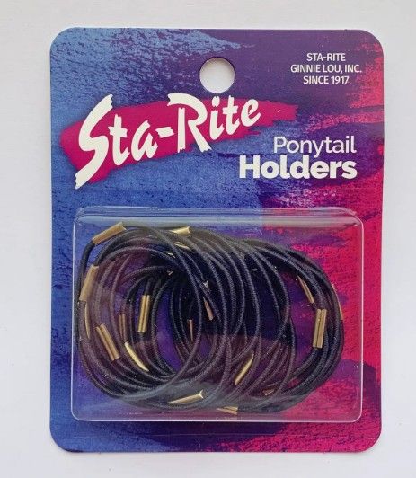 BLACK HAIR TIES PACKAGE