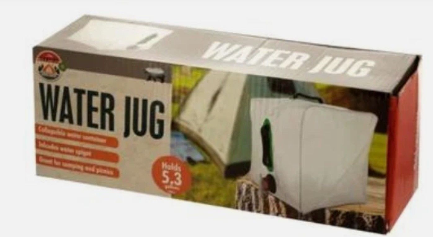 COLLAPSIBLE WATER JUG 5.3 GALS