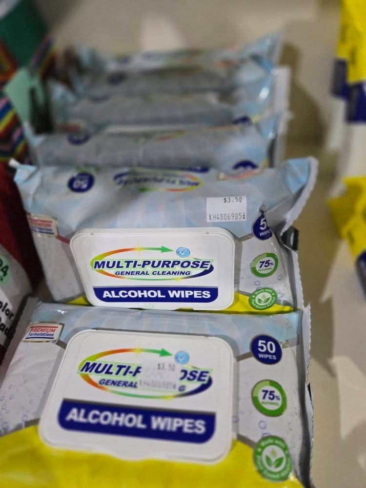 CLEANING WIPES PACKAGE