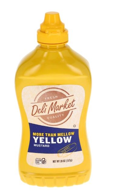 DELI MARKET MUSTARD LARGE 20OZ BOTTLE