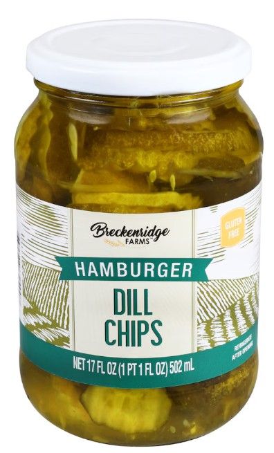 DILL PICKLE SLICES JAR 24OZ
