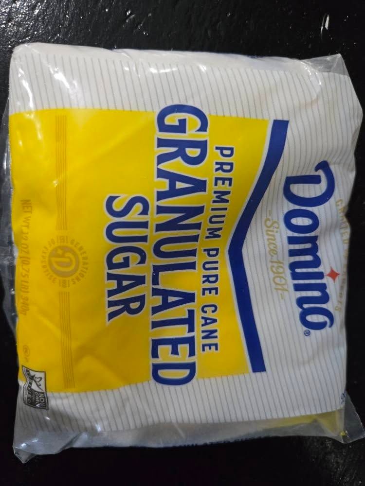 DOMINO GRANULATED SUGAR BAG 16OZ