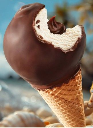 DRUMSTICK CHOCOLATE TUNNEL CONE