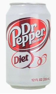 DIET DR PEPPER 12 OZ CAN