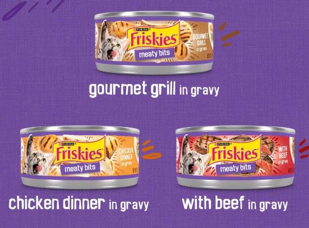 FRISKIES MEATY BITS CAN CAT FOOD 5.5OZ