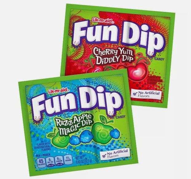 WILLY WONKA FUN DIP PACKAGE