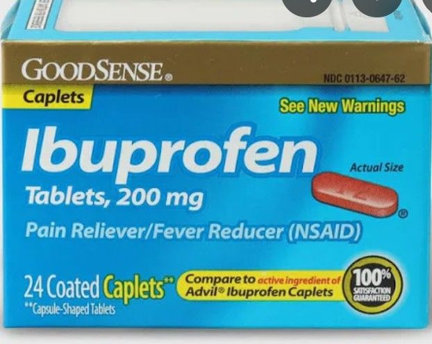 GENERIC IBPROFIN 200MG 24CT