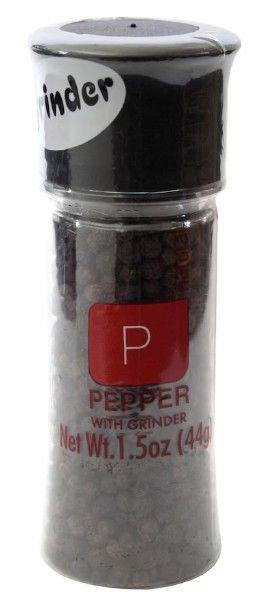GRINDER PEPPER 3.0OZ