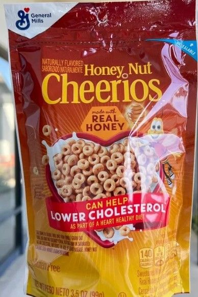 HONEY NUT CHEERIOS BAG 3.3OZ