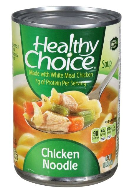 HEALTHY CHOICE CHICKEN NOODLE 15OZ