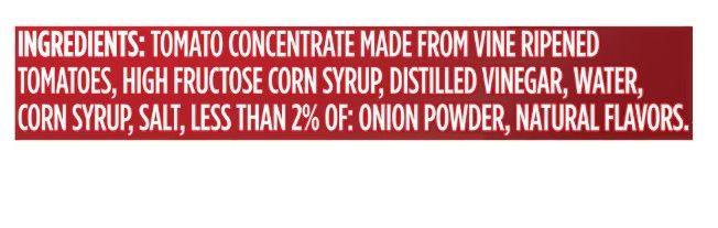 HUNTS KETCHUP SMALL 14OZ BOTTLE